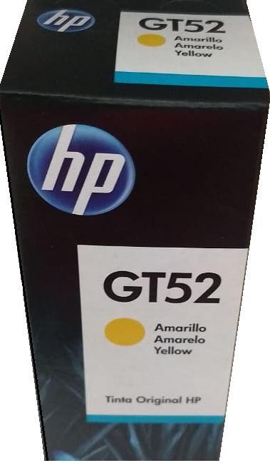 Refil Tinta Hp GT52 Amarelo
