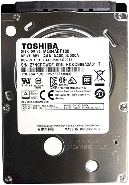 HD TOSHIBA 1TB 5400RPM MQ04ABF100