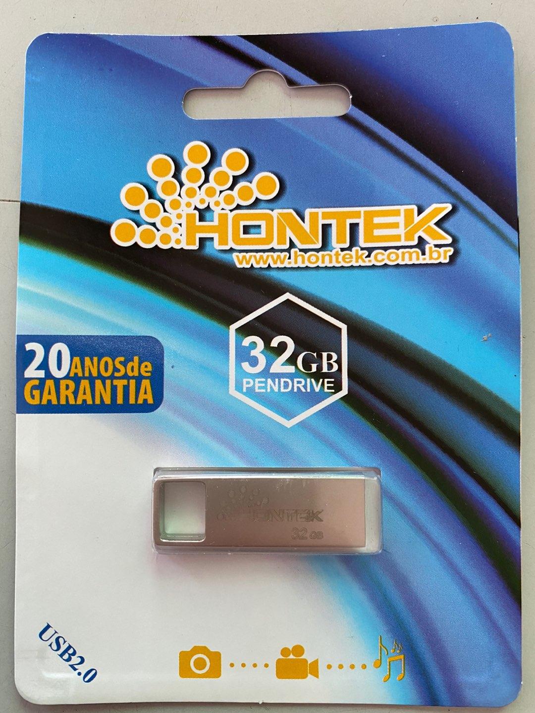 Pen Drive 32 GB  Hontek  alumínio 