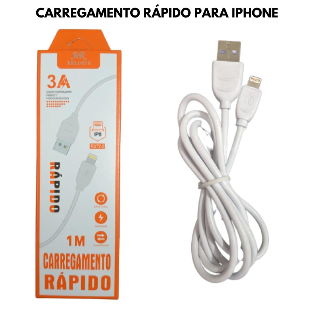 Cabo Usb Iphone Hmaston  RX72-2 1M Br