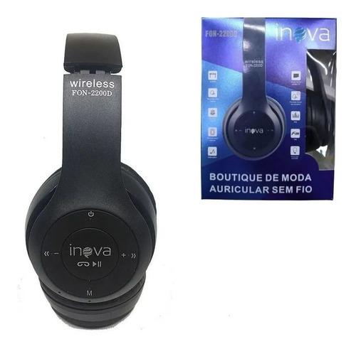Fone Bluetooth Stereo Inova Fon2200D 