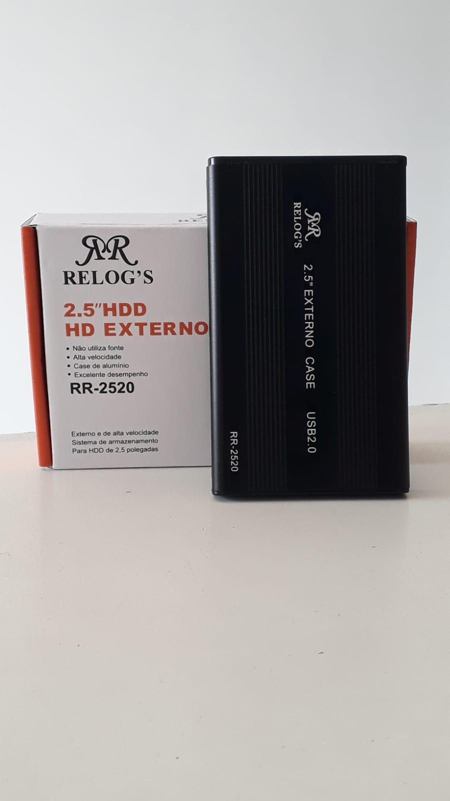 Case Gaveta Para HD 2,5" De Notebook RR- USB 2.0