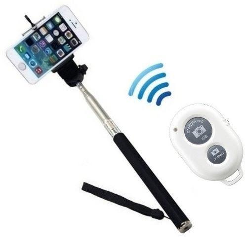 Bastão Pau de Selfie Monopod c/ Controle Remoto Bluetooth